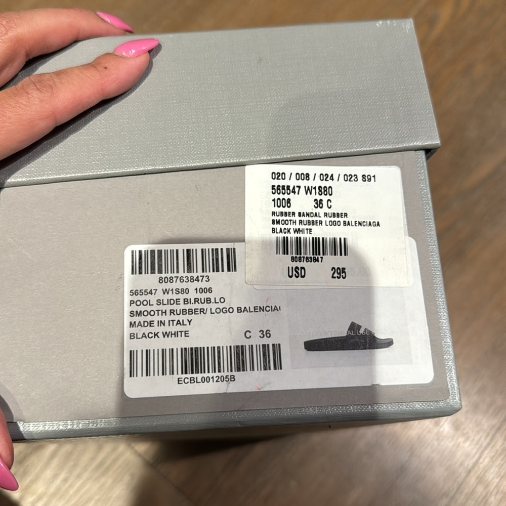 balenciaga sandals size 6 - Picture 3 of 3